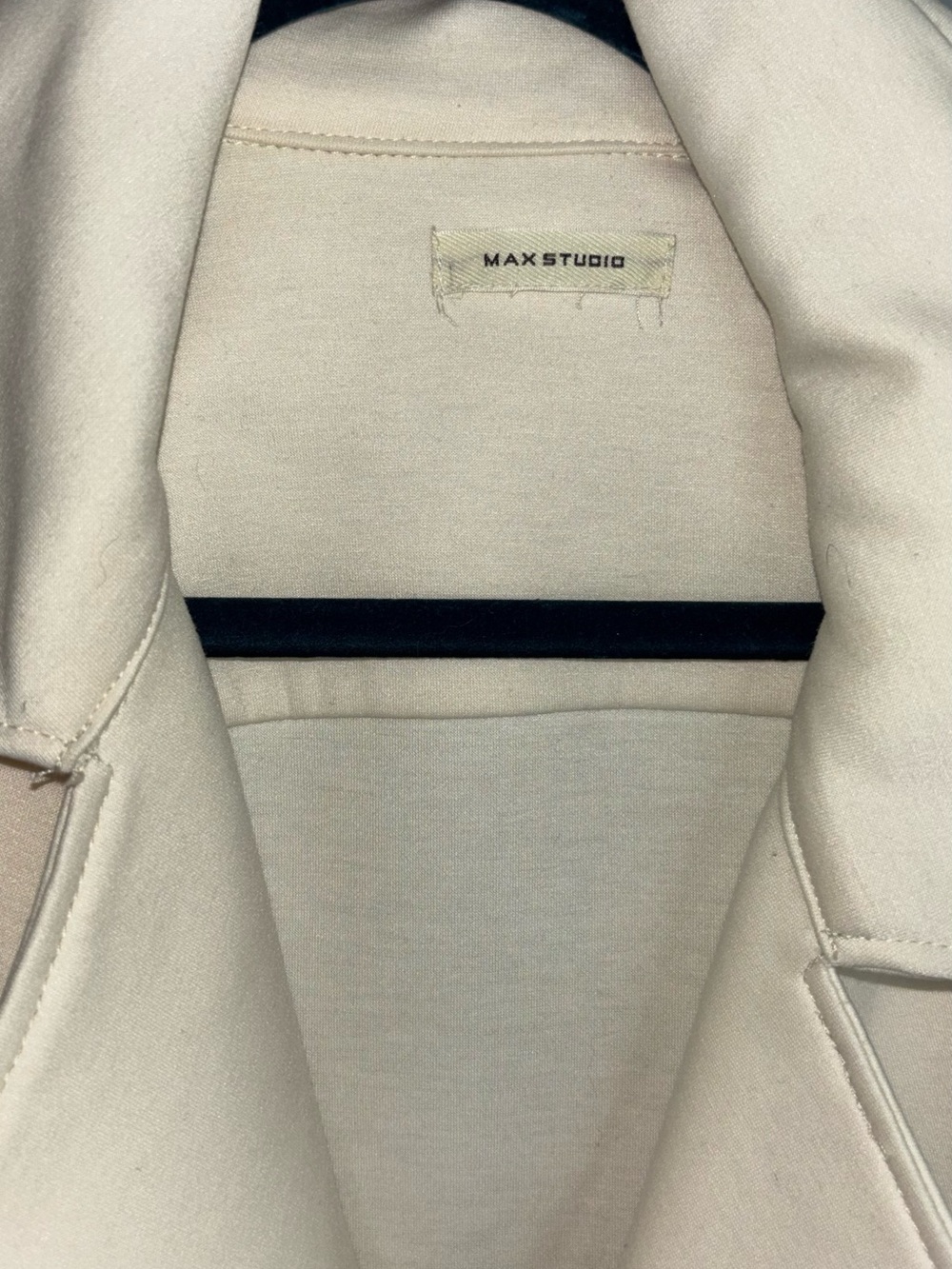 Max Studio Cream Blazer Jacket